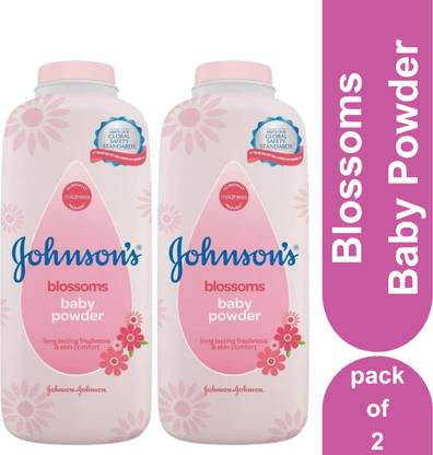 JOHNSON'S Blossoms Baby Powder (Pack of 2)