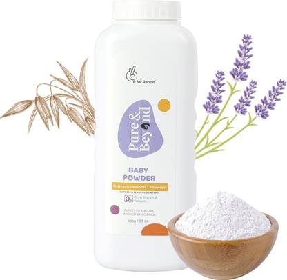 R for Rabbit Pure & Beyond Natural Baby Powder Talc Free With Oatmeal & Arrowroot