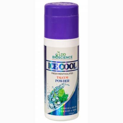 ldd bioscience Cool Fresh Mentholated Talc Powder Prevent Burning & Sensation Set of 3-450g