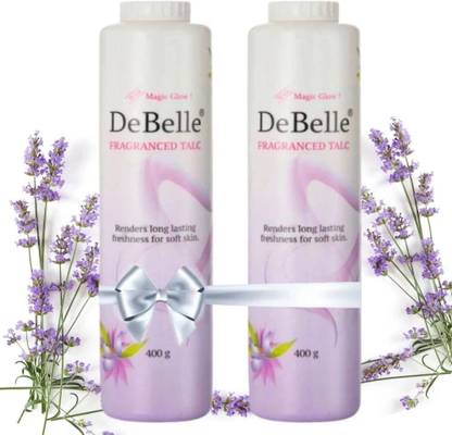 DeBelle Fragranced Talc Combo Pack Of 2, 400gm Each