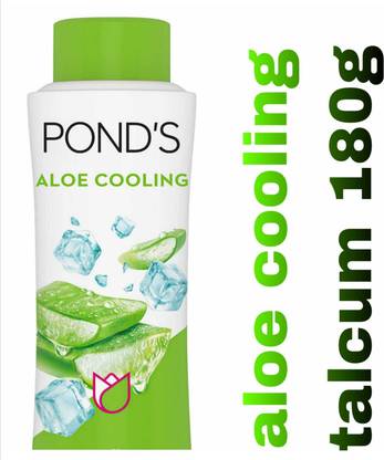 POND's Aloe Cooling Talc, With 100% Natural Alovera Extract Powder