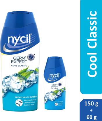 NYCIL Germ Expert Cool Classic Prickly Heat & Cooling classic Powder