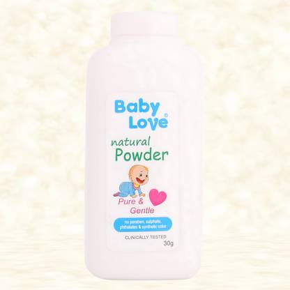 Baby Love Natural Powder Pure & Gentle | Talc-Free Baby Powder Dermatologist Tested