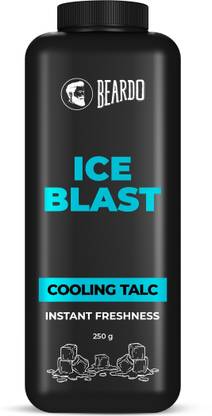 BEARDO Ice Blast Cooling Talc | Menthol Talc for Men