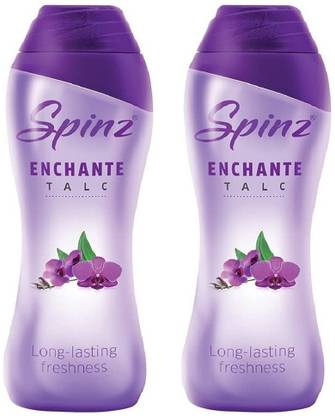 Spinz Enchante Perfumed Talc Long Lasting Freshness -