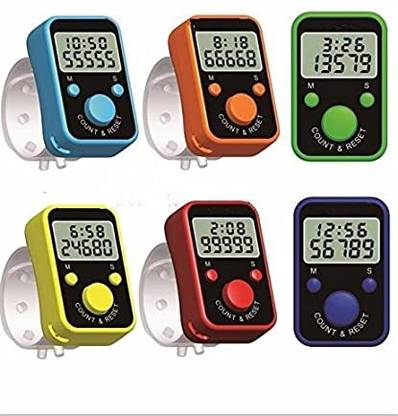 AL SHAMS PRODUCTS AL SHAMS Electronic Mantra Jap Mala Tasbeeh Counter WITH CLOCK TIME DISPLAY Digital Tally Counter