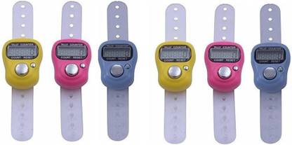 SHIMZAN Digital Hand Finger Tally Counter Finger Ring Tasbih Jaap Maala Digital Tally Counter