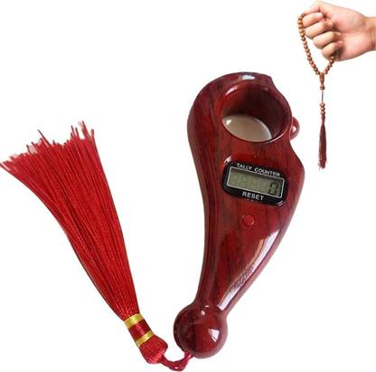 hardex Mala Jaap Counter Digital Counting Rudraksha 108 Jap Tasbeeh Misbaha Manual Digital Tally Counter