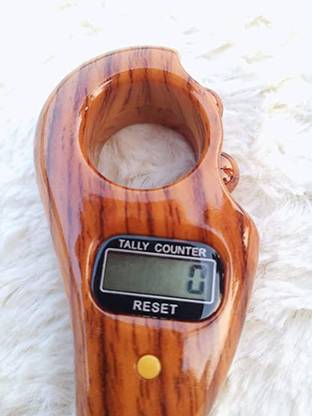 KESHAVART Plastic Digital Finger Cunter Machine Mantra Jap Count God Name Digital Tally Counter