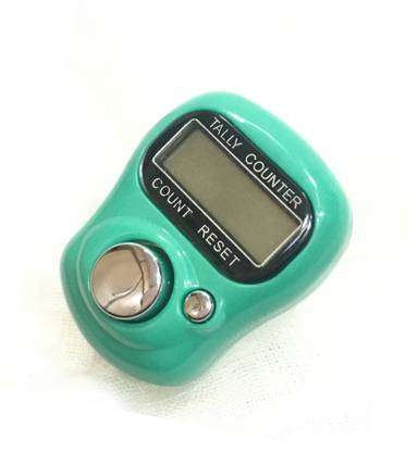 Aim Emporium Finger Tally Counter Digital Electronic Counter Green Analog Tally Counter