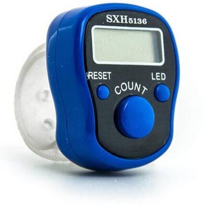 DEGNO Digital Hand Tally Counter/Finger Counter with Led Light jap mala tasbih Digital Tally Counter