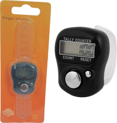 CAVETIMES 5 Digit Premium LCD Finger Counter Hand tally counter | counting machine Digital Tally Counter