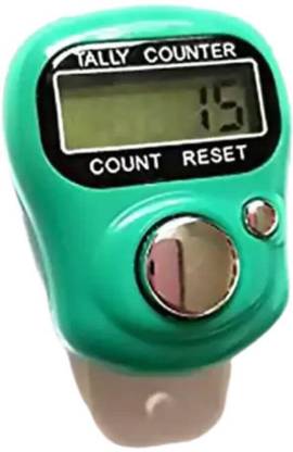 chaitanya Mantra Jaap/Japa Digital Finger Counting Machine (Multi-color), Digital Tally Counter (Pack of 1) Digital Tally Counter