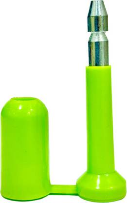 JAINAM KLIK SEAL Container Bolt Seal, Cargo Seal for Shipping Containers | Green-2, 50 Pcs Tamper Seal