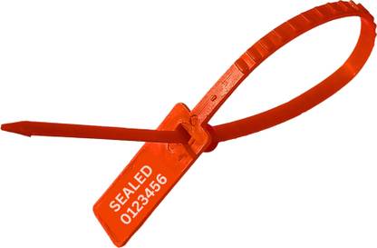 JHAS Container Seal Plastic Security Seals One Time Lock Small Size Plastic Grip Seal Tamper Seal