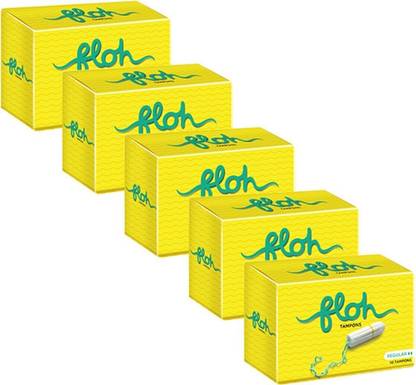 Floh Regular Tampons Pack of 5 (Regular flow) Tampons