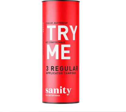 Sanity Regular Applicator Tampons
