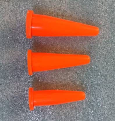 BODY FITNESS PVC Anal dilators for fissure treatment set of 3 (Small,Medium, Large) Red Tampons