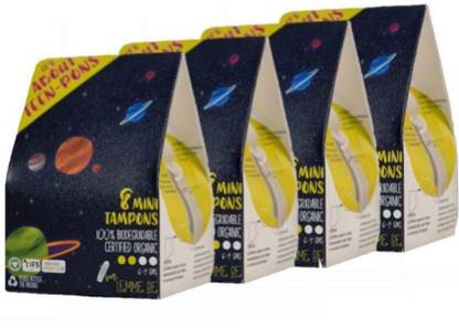 LEMME BE Light Flow Tampons - Pack of 4 Tampons