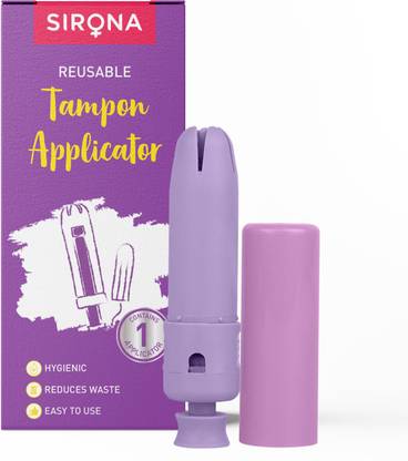SIRONA Reusable Tampon Applicator for Women | BPA Free & FDA Approved Tampons