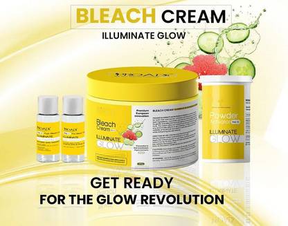 sivika Proads Bleach Cream Illuminate Glow Cucumber & Red And Brown Algae Extract Tanning Accelerator Cream