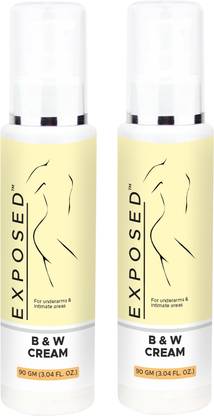 Exposed Whitening & Lightening Cream for Underarms & Intimate Areas | Women | Pack Of 2 Tanning Accelerator Cream