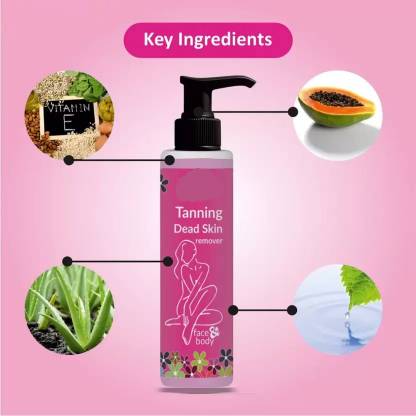 Rosevely Best Woman Tanning Dead Skin Remover gel 100 Tanning Liquid