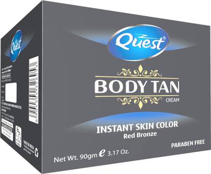 Quest BODY TAN BODYBUILDING TANNING CREAM 90GMS FOR COMPETITIONS 90 Tanning Liquid