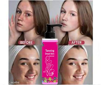 Rosevely Smooth D-Tan Tanning remover Natural Fairness Scrub Shower Gel 100 Tanning Liquid