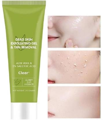 YUENCY exfoliant for face and body Dead Skin Remover gel 75 Tanning Liquid