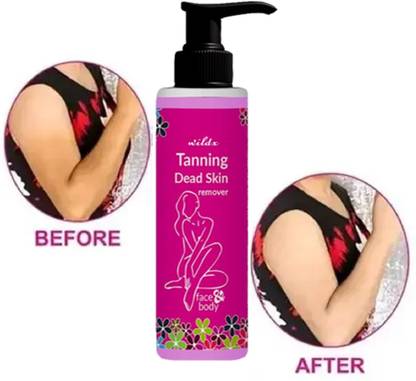 wildx De-Tan Gel For Face & Body Revitalizing Tan Removal Gel 100 Tanning Liquid