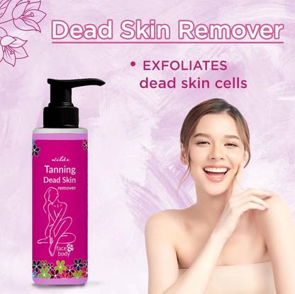 wildx Beauty Tanning Dead Skin Remover For 100ml ( pack of -1 ) 100 Tanning Liquid