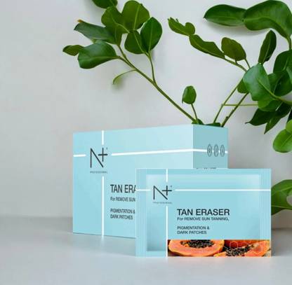 N+ tan eraser mask for removing sun tanning 72 Tanning Liquid