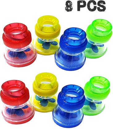 Red Champion Tap Shower for Tap Also and Can be Used as Tap Shower for Kitchen Sink Pack of 8 Tap Adapter