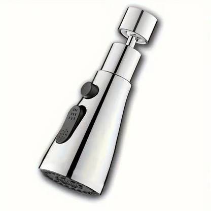 K & P ABS Three Flow Aerator with Adjustable Joint 360 Degree Rotation Tap Adapter