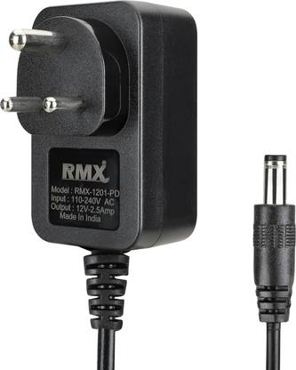 RMX 12V 2.5Amp AC Power Supply Adapter, AC 100-240V 12Volt Transformers Tap Adapter