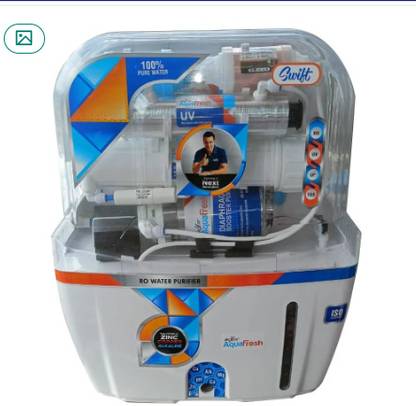aqua pure grand AQUAX SWIFT 15 LTR RO +UV UF WITH TDS ADJUSTER WITH UNBROKEN BODY Tap Mount Water Filter