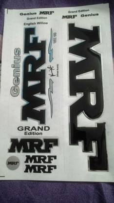 SPORTSWORLD GRAND EDITION VK18 ZBLACK Bat Sticker