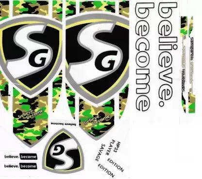SG GS SAVAGE EDITION ATTRACTIVE AMBOZ PVC STICKER Bat Sticker