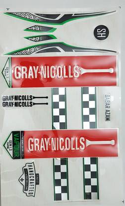 Kyrios GRAY NICOLLS 3D Embossed Cricket bat sticker Bat Sticker