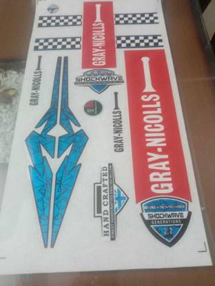 COTTONTAIL Shockwave3d greynicollsgeniune Bat Sticker