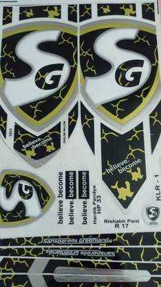 SPORTSWORLD K L Rahul 1 Bat Sticker