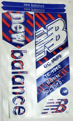 Kyrios NEW Balance Embossed Cricket Bat Sticker Tape Bat Sticker