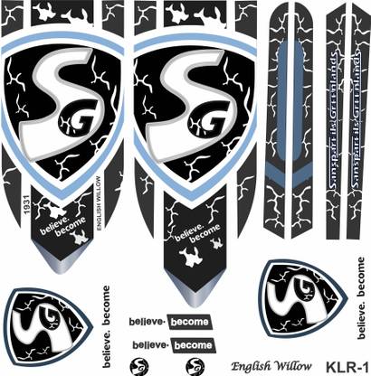 CANDLE SG SAVAGE EDITION CRICKET BAT STICKER Bat Sticker