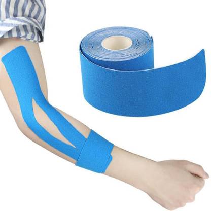 amiciCare Kinesiology Tape, 5m Long Elastic Therapeutic Tape for Muscle Pain Relief Support Tape