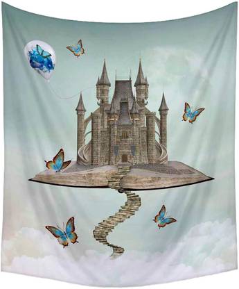 Artzfolio Fairy Tale Canvas Fabric Tapestry 36 x 43.2 inch (91 x 110 cms) Digital Art Tapestry