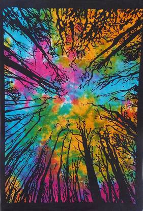 Art World Tree Tapestry