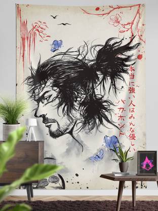 ComicSense Invincible Printed Anime Tapestry, Anime Theme Backdrop for Wall Hanging Home Decor Bedroom - 84 X 58 Inches Tapestry