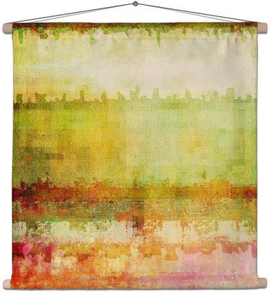 Artzfolio Abstract Artwork Canvas Tapestry Scroll Art 24 x 24 inch (61 x 61 cms) Printed Tapestry