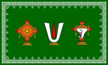 HRK CREATION Shankam and Chakram Backdrop for Events and decoration Shankam and Chakram Backdrop for Events and decoration Tapestry